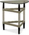 Contemporary Glass Top End Table - Michigan Ave.-4