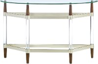 Contemporary Glass Top Sofa Table - Michigan Ave.