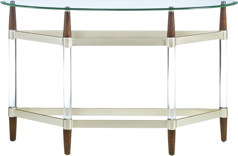 Contemporary Glass Top Sofa Table Michigan Ave Rc Willey Contemporary Glass Top Sofa Table Michigan Ave Rc Willey Furniture