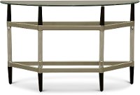 Contemporary Glass Top Sofa Table - Michigan Ave.-4