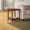 Light Cherry Brown Living Room Table Set - Buena Vista
