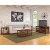 Light Cherry Brown Living Room Furniture Set - Buena Vista