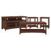 Light Cherry Brown Living Room Furniture Set - Buena Vista-2