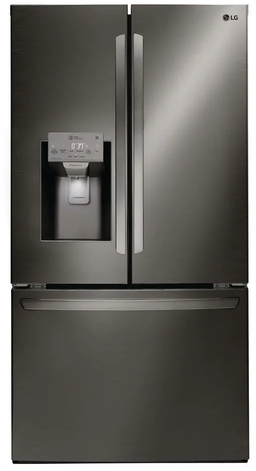 LFXS26973D LG 26.2 cu ft French Door Refrigerator - Black Stainless Steel-1