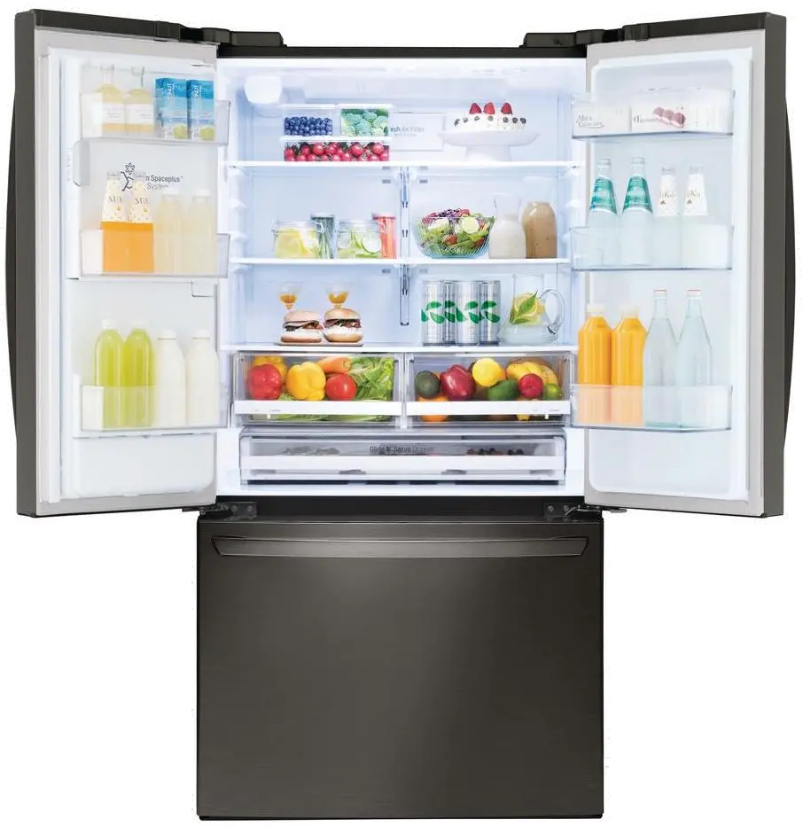 LFXS26973D LG 26.2 cu ft French Door Refrigerator - Black Stainless Steel-3