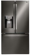 LFXS26973D LG 26.2 cu. ft. French Door Smart Refrigerator - 36 Inch Black Stainless Steel