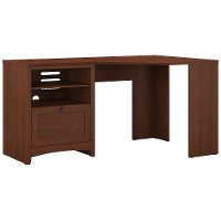 Light Cherry Brown Corner Desk - Buena Vista-2