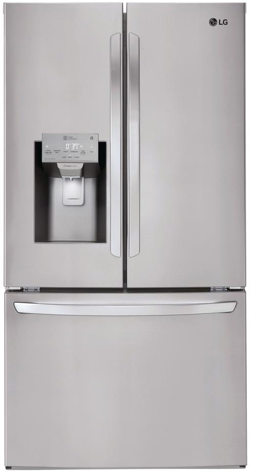 LFXS26973S LG 26.2 cu ft French Door Refrigerator - 36 W Stainless Steel-1