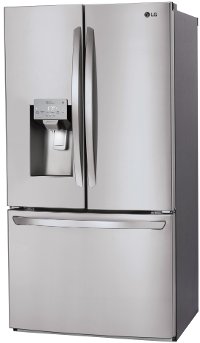 LFXS26973S LG 26.2 cu. ft. French Door Smart Refrigerator - 36 Inch Stainless Steel-3