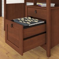 Light Cherry Brown Computer Desk - Buena Vista-3