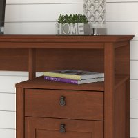Light Cherry Brown Computer Desk - Buena Vista-4