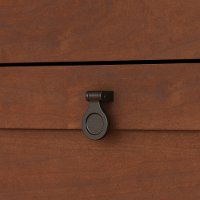 Light Cherry Brown Computer Desk - Buena Vista-5
