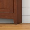 Light Cherry Brown Tall Storage Cabinet - Buena Vista-5