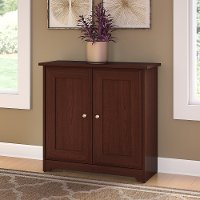 Harvest Cherry Small Storage Cabinet with Doors - Cabot -6