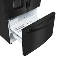 LFXS26566M LG 26.0 cu. ft. French Door-in-Door Smart Refrigerator - 36 Inch Matte Black Stainless Steel-3