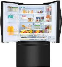 LFXS26566M LG 26.0 cu. ft. French Door-in-Door Smart Refrigerator - 36 Inch Matte Black Stainless Steel-4