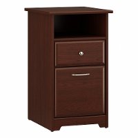 Cherry Brown 2 Drawer File Cabinet - Cabot-2