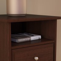 Cherry Brown 2 Drawer File Cabinet - Cabot-3