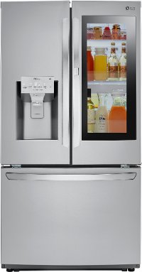 LFXS26596S LG 26 cu. ft. French Door-in-Door Smart Refrigerator - 36 Inch Stainless Steel