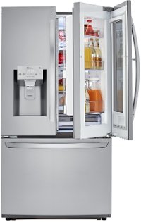 LFXS26596S LG 26 cu. ft. French Door-in-Door Smart Refrigerator - 36 Inch Stainless Steel-2