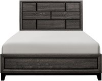 Modern Farmhouse Gray Queen Bed - Atticus