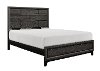 Modern Farmhouse Gray Queen Bed - Atticus-2