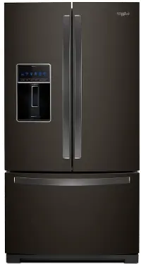 WRF757SDHV Whirlpool 26.8 cu ft French Door Refrigerator - Black Stainless Steel