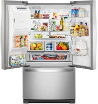 WRF757SDHZ Whirlpool 26.8 cu. ft. French Door Refrigerator - 36 Inch Stainless Steel-2