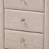 147-8162-RCW Contemporary Beige Upholstered Nightstand - Tessa-6