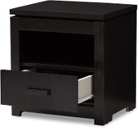 146-8265-RCW Contemporary Dark Brown Nightstand - Bienna-4