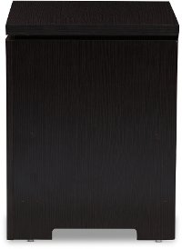 146-8265-RCW Contemporary Dark Brown Nightstand - Bienna-5