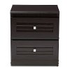 146-8264-RCW Contemporary Dark Brown Nightstand - Carine-2