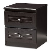 146-8264-RCW Contemporary Dark Brown Nightstand - Carine-3
