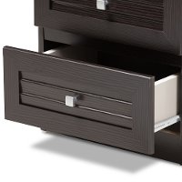 146-8264-RCW Contemporary Dark Brown Nightstand - Carine-7