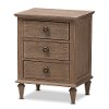 138-7699-RCW Shabby Chic Rustic Gray Nightstand - Venezia-3