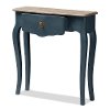 146-8179-RCW Provincial Blue Spruce Finished Console Table - Mazarine-3