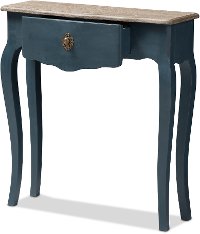 146-8179-RCW Provincial Blue Spruce Finished Console Table - Mazarine-3