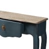 146-8179-RCW Provincial Blue Spruce Finished Console Table - Mazarine-5