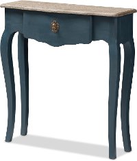 146-8179-RCW Provincial Blue Spruce Finished Console Table - Mazarine-7