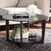 146-8276-RCW Modern and Contemporary Wenge Brown Coffee Table - Belina