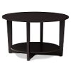 146-8276-RCW Modern and Contemporary Wenge Brown Coffee Table - Belina-3
