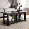 146-8290-RCW Modern and Contemporary Wenge Brown Coffee Table - Fionan