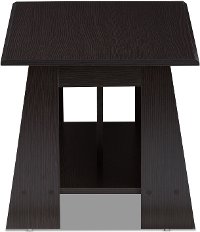146-8290-RCW Modern and Contemporary Wenge Brown Coffee Table - Fionan -4