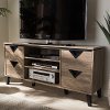 137-7561-RCW Modern and Contemporary Light Brown 55 Inch TV Stand - Beacon