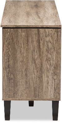 137-7561-RCW Modern and Contemporary Light Brown 55 Inch TV Stand - Beacon -5