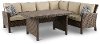 Wicker 3 Piece Patio Set - Arcadia