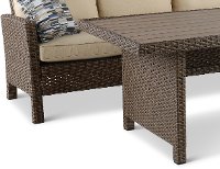 Wicker 3 Piece Patio Set - Arcadia-2