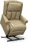 Mushroom Cream Power Lift Chair - Lunar