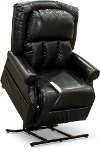 Black Power Lift Chair - Lunar