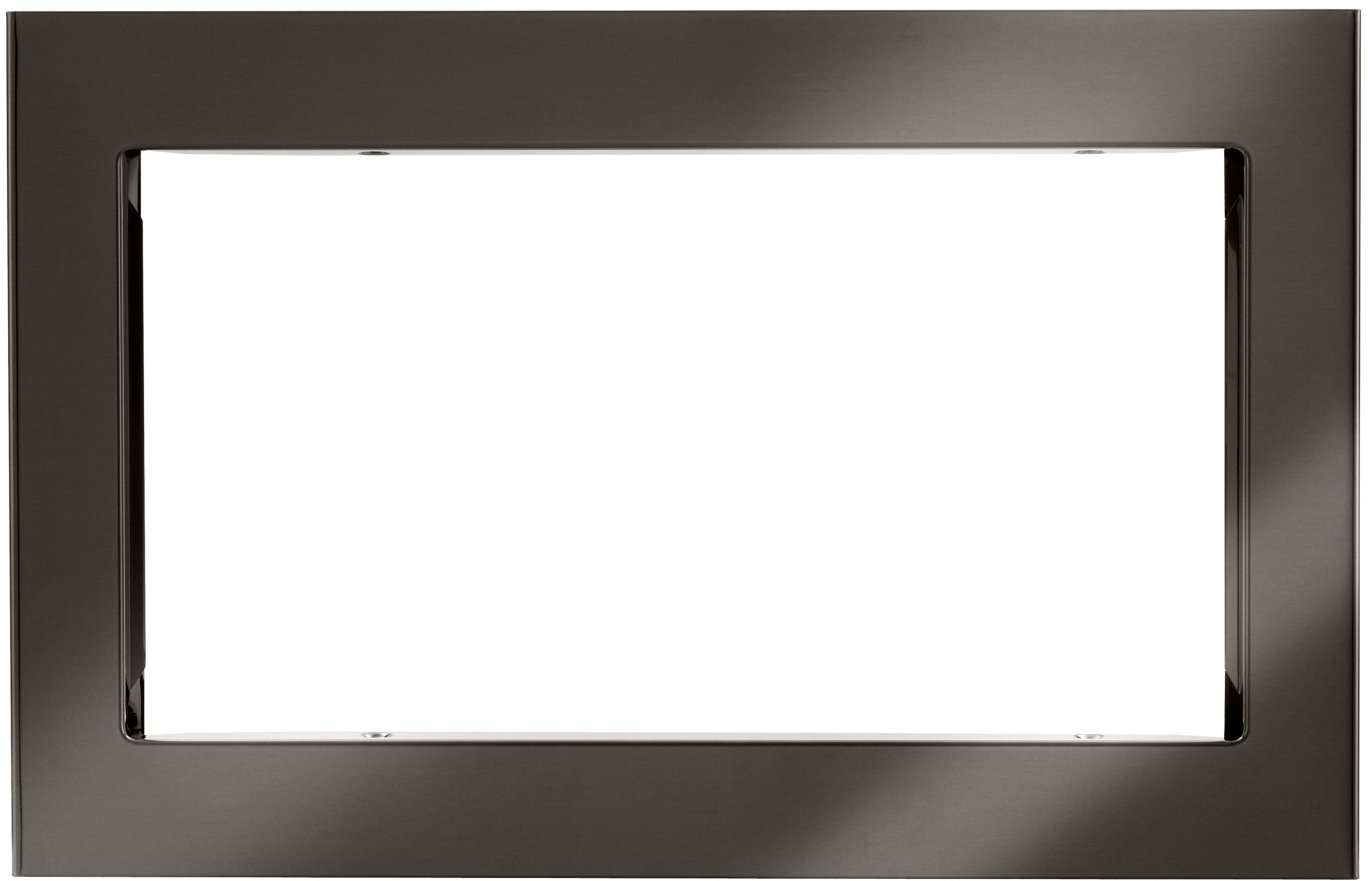 MK2030NBD LG 30 Inch Microwave Trim Kit - Black Stainless Steel-1